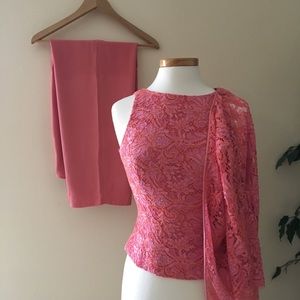 Carmen Marc Valvo Three Piece